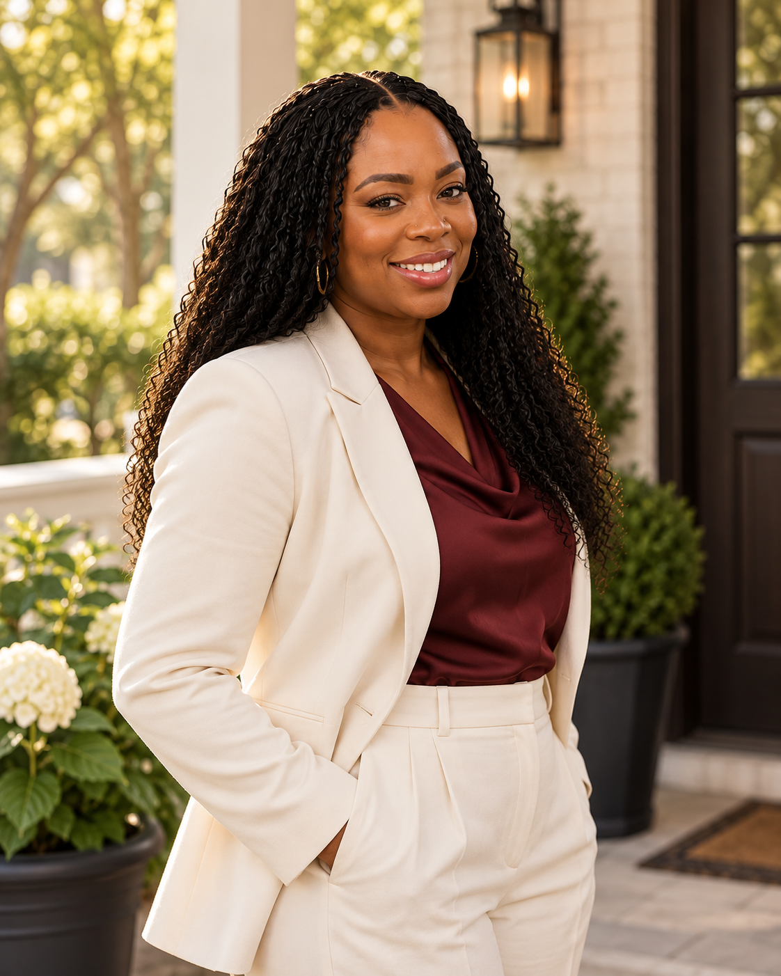 AI-generated editorial portrait of Brittany LaShay