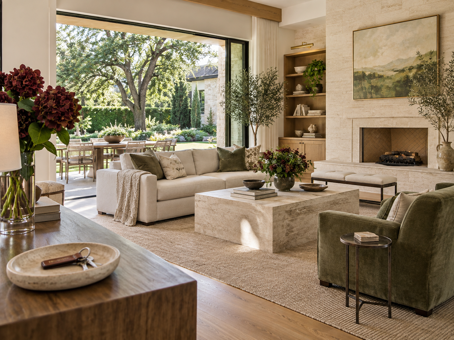A light-filled living space ready for its next owners